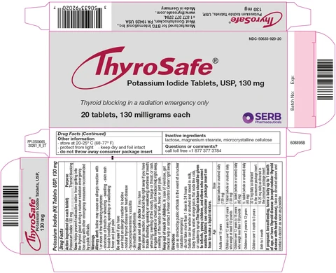 Thyrosafe packaging