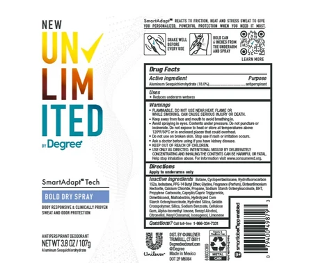 Unlimited by Degree 포장