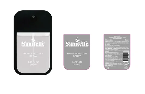 Sanitelle Hand Sanitizer Aroma of Coffee 포장
