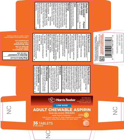 Adult Chewable Aspirin 포장