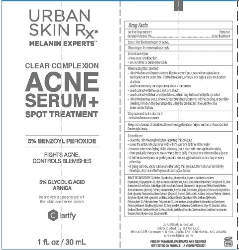 Clear Complexion Acne Serum packaging
