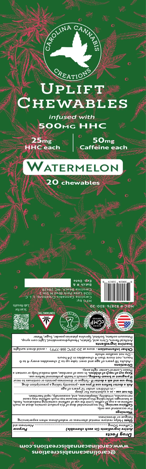 Uplift Chewable 포장