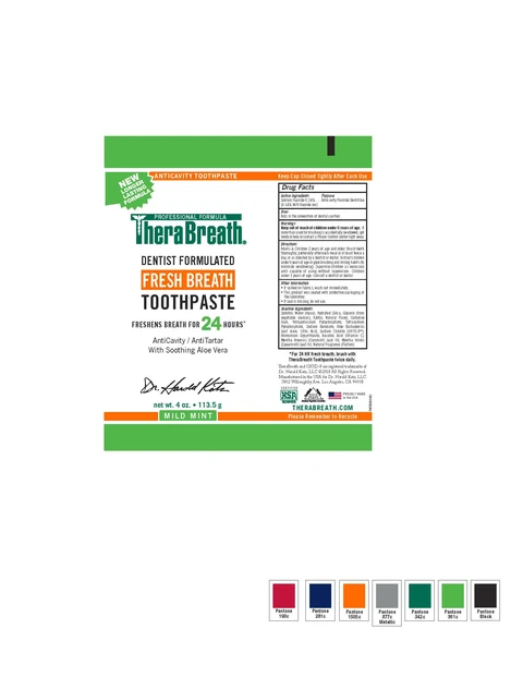 TheraBreath Fresh Breath packaging