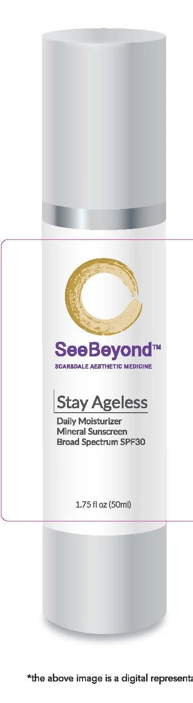 Stay Ageless Daily Moisturizer Broad Spectrum SPF 30 Sunscreen packaging