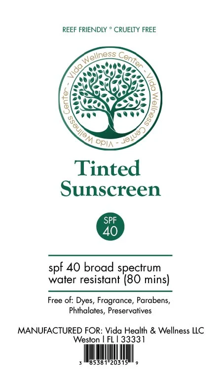 Tinted Sunscreen packaging