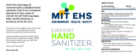 Hand Sanitizer packaging
