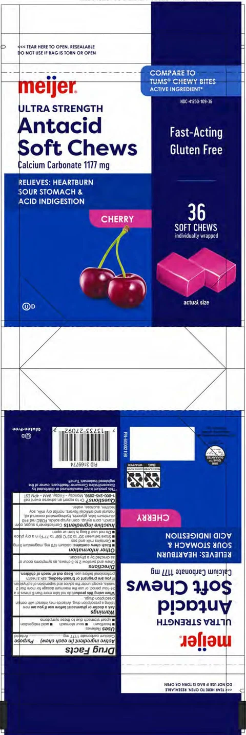 Cherry Antacid Soft Chews packaging