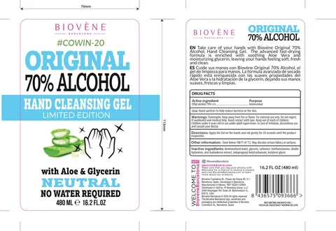 Hand Sanitizer packaging