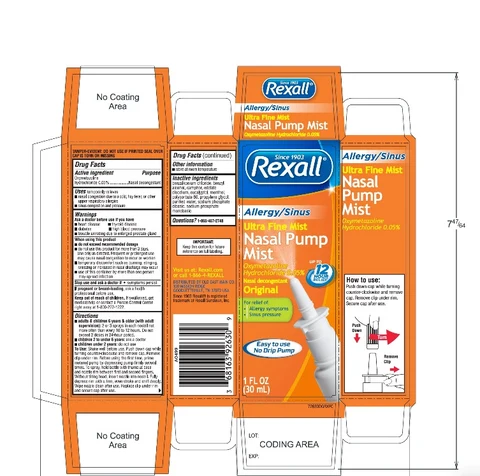 Ultra Fine MistSinus Relief 포장