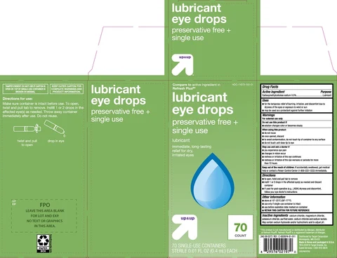 Lubricant Eye Drops Preservative Free packaging