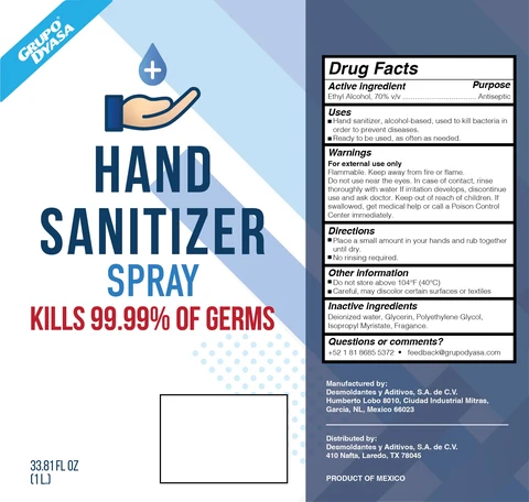 Hand Sanitizer packaging