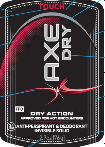 Axe Touch Antiperspirant and Deodorant 포장