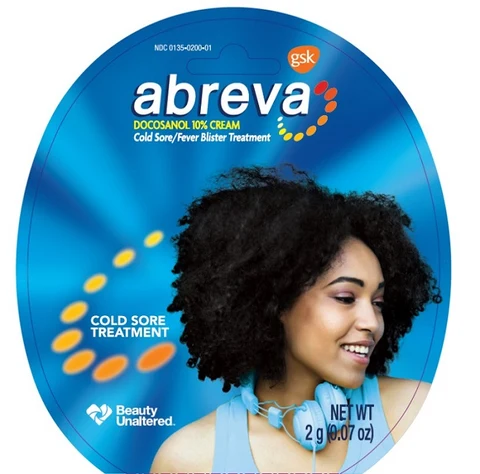 ABREVA 포장