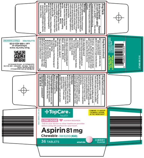 Topcare Aspirin packaging