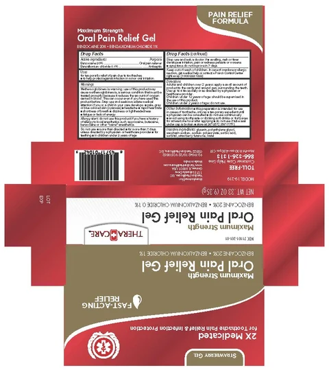 TheraCare Maximum Strength Oral Pain ReliefSevere packaging