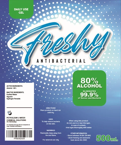 Hand Sanitizer packaging