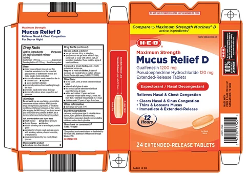 mucus relief d 포장