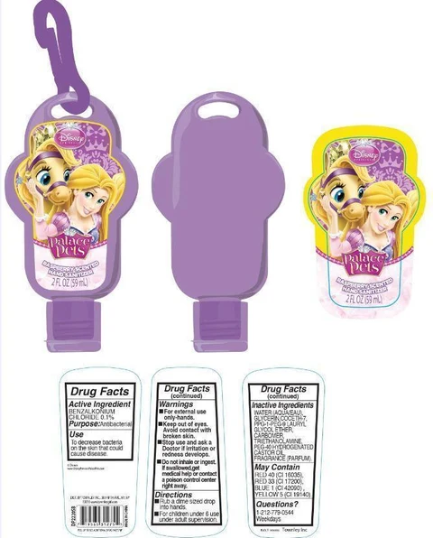 Raspberry Scented Hand Sanitizer 포장