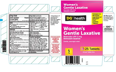 Womens Laxative packaging