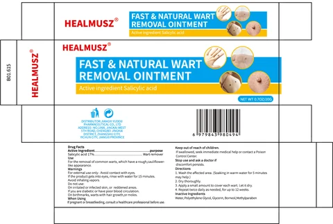 HEALMUSZ FAST NATURAL WART REMOVAL 포장