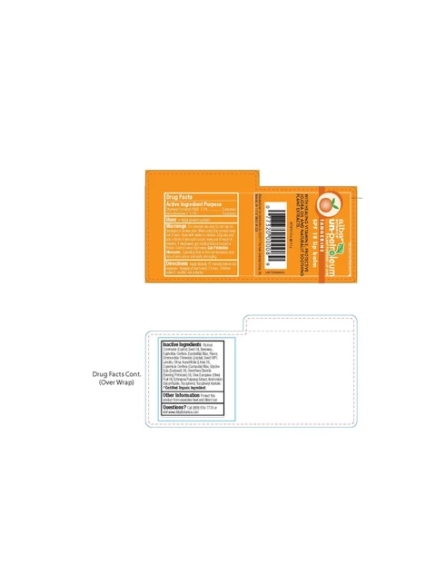 Alba Botanica UN-petroleum Tangerine SPF18 Lip Balm 포장