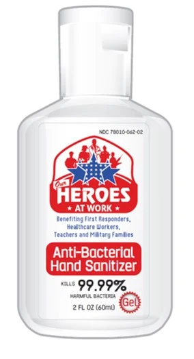 Hand Sanitizer packaging