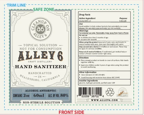 Hand Sanitizer packaging