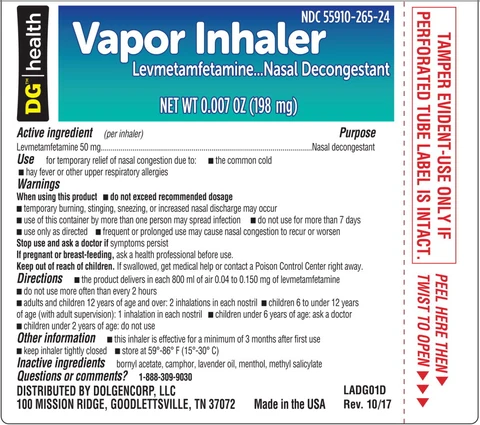 Principal Display Panel - 198 mg Inhaler Label