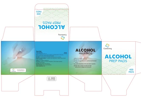 CareLiving Alcohol Prep Pads 포장