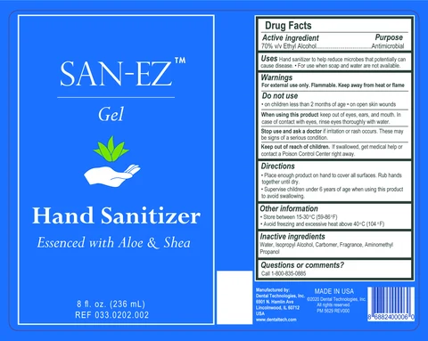 San-EZ Hand Sanitizer 포장