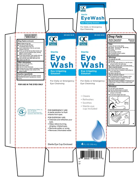 Quality Choice Eye Wash 포장
