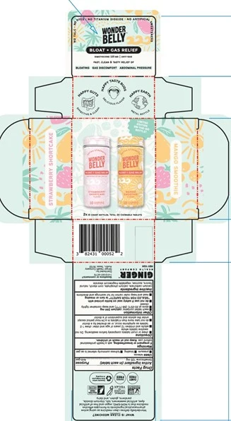Wonderbelly Extra Strength Anti-Gas packaging