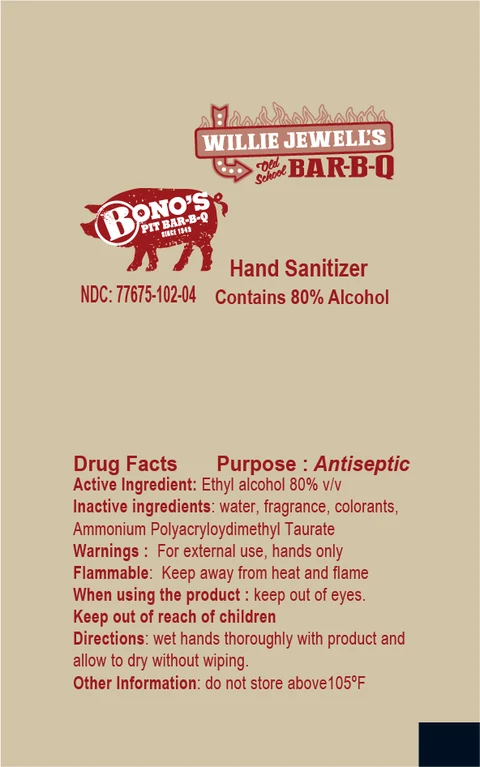 Bonos Hand Sanitizer 포장