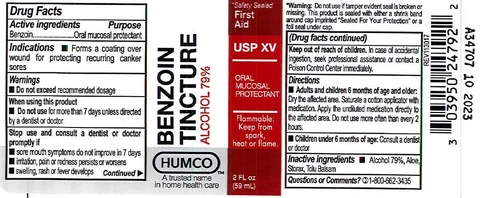 Benzoin Tincture 포장