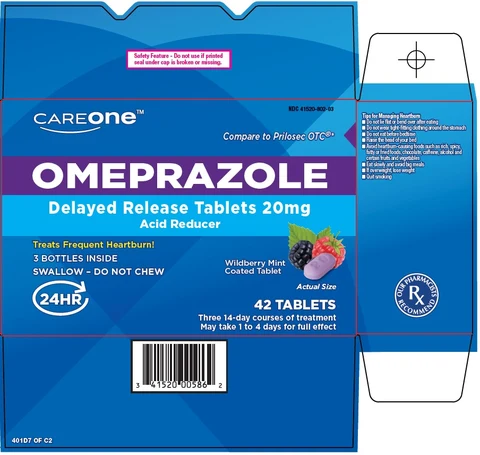 careone omeprazole 포장