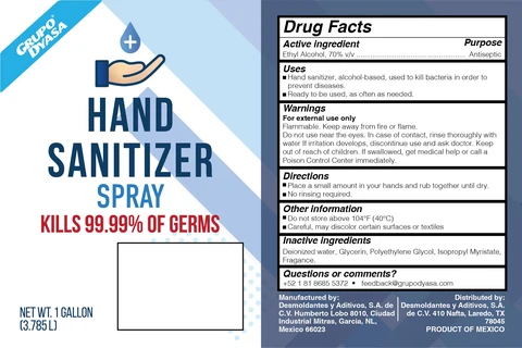 Hand Sanitizer packaging