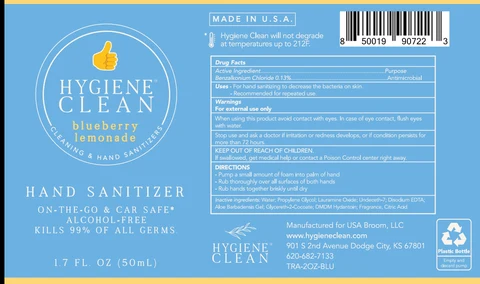 Hygiene Clean Blueberry Lemonade Hand Sanitizer 포장
