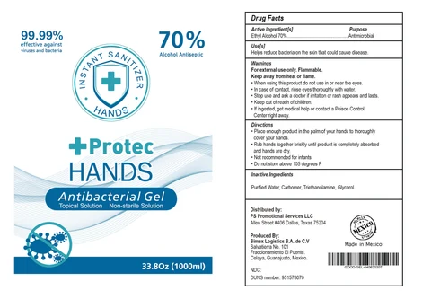 Hand Sanitizer 포장