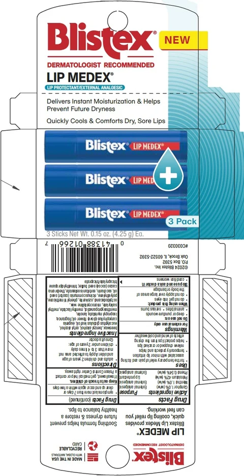 Lip Medex Lip Balm packaging