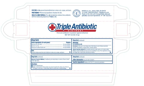 Triple Antibiotic packaging