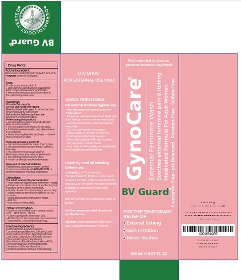 Terramed Just Think Comfort GynoCare BV Guard Intimate Wash packaging