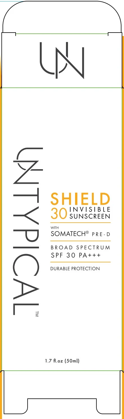 Untypical Sheild Invisible Sunscreen SPF 30 포장