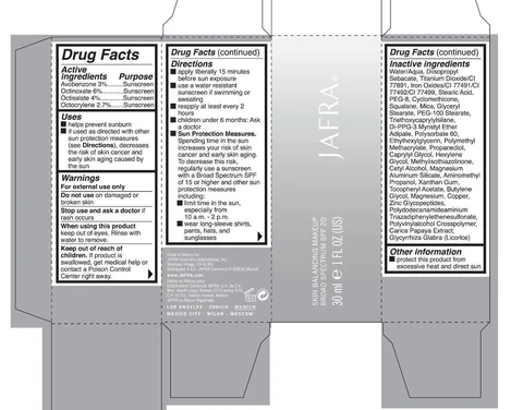 Skin Balancing Makeup Broad Spectrum SPF 20Jafra 포장