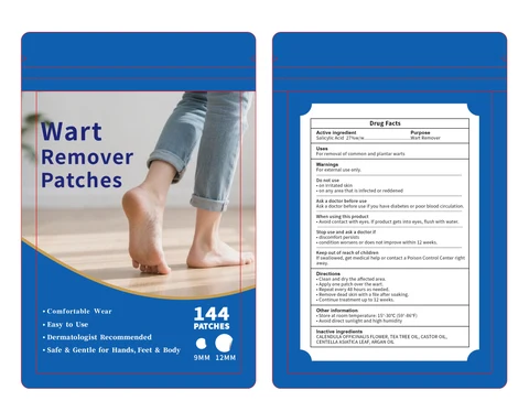 Wart Remover Patches packaging