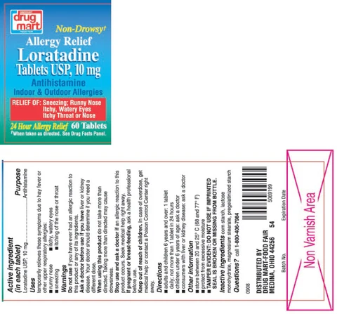 Loratadine Allergy Relief packaging