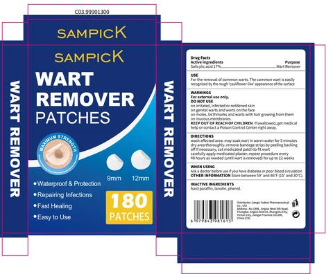 SAMPICK WART REMOVER PATCHES 포장