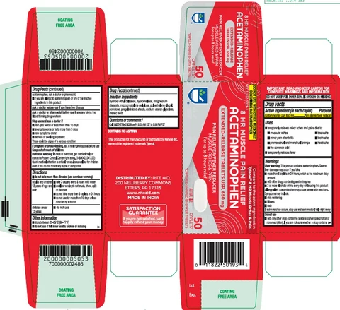 Acetaminophen 포장