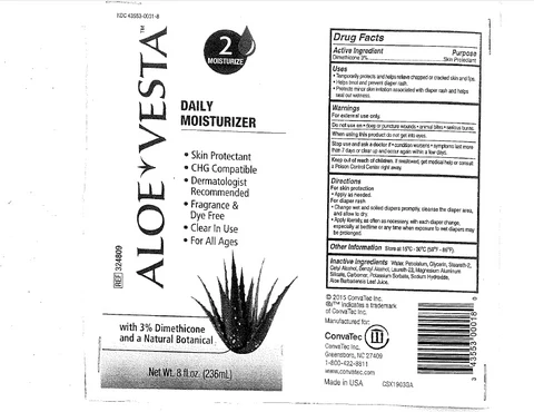 Aloe Vesta Daily Moisturizer 236 ml 포장