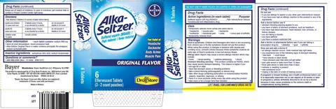 Alka-Seltzer Original Flavor 포장