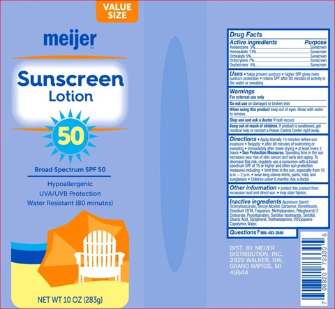 Sunscreen SPF 50 포장